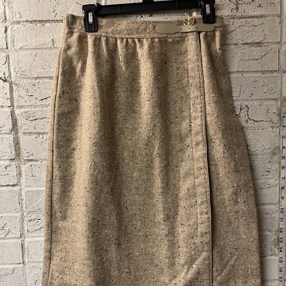 Vintage Wool Blend Trissi Skirt 10